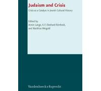 Matthias Weigold Judaism and Crisis (Copertina rigida)