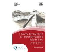 Matthieu Burnay Chinese Perspectives on the International Rul (Copertina rigida)