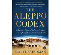 Matti Friedman The Aleppo Codex (Tascabile)