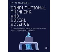 Matti Nelimarkka Computational Thinking and Social Science (Tascabile)