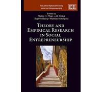 Mattias Nordqvi Theory and Empirical Research in Social Entre (Copertina rigida)