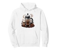 Mattina French Press Felpa con Cappuccio