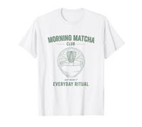Mattina Matcha Club Rituale Quotidiano Basta frullarlo Maglietta
