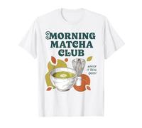 Mattina Matcha Club Whisk It Real Good Matcha Tea Maglietta