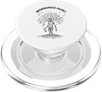 Mattine Hurt Hangover albero umano opera d'arte per gli amanti delle feste PopSockets PopGrip per MagSafe