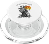 Mattine Hurt Hangover albero umano opera d'arte per gli amanti delle feste PopSockets PopGrip per MagSafe