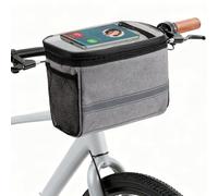 MATTISAM Cestino anteriore per bicicletta, borsa termica per manubrio della bicicletta, mantiene il cibo caldo/fresco, cestino per bicicletta resistente all'acqua per bambini, ragazze, ragazzi,