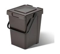 Mattiussi Ecologia Pattumiera (25Lt) MINIMAX+ Grigio azzurro 54682