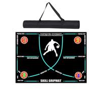 Matto Abbrico Di Scolda - Mate Di Allezione Del Pacchio, Marchire Di Formazione Della Gura Non Slip | Pad Di Pratica Da Basket Al Coperto Silenzioso, Allenamento Di Agilità Sportiva per Adulti, Allena