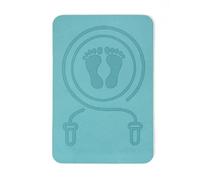 MATTO DELLA ROPE DI JUMPING - MATTO DI JUMP, FITNESS MAPPEGGIO | Protezione da non slitta e ammortamento, massimo comfort per l'allenamento cardio, palestra domestica, ideale per pavimento duro, cemen