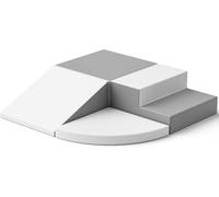 Mattoncini da costruzione in schiuma 4 pezzi, atossici e morbidi, per bambini, per interni, per bambini, montessori, giocattoli pieghevoli e tunnel per bambini da 1 a 3 anni