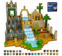 Mattoncini magnetici Egitto, 80 pezzi, mattoncini magnetici per bambini dai | Blocchi magnetici Egitto, pietre magnetiche, regalo per ragazzi e ragazze, 3-10 anni, 0,8 mm di spessore doppio