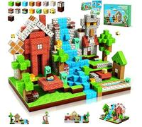 Mattoncini magnetici, mattoncini magnetici Build Mine, set di magneti per il mondo, giocattoli Montessori e giochi di puzzle, giocattolo magnetico per ragazzi e ragazze dai 3 4 5 6 7 8 9 anni