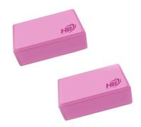 Mattoncini yoga 2 pz blocchi in schiuma eva blocco supporto per esercizi pilates