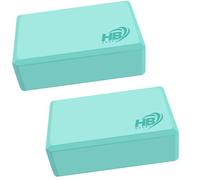 Mattoncini yoga 2 pz blocchi in schiuma eva blocco supporto per esercizi pilates