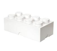 Mattoncino contenitore a 8 bottoncini - Bianco