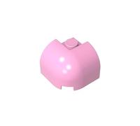Mattone Arcuato Angolo ad Arco 2X2 50 Pezzi GDS-2181 compatibile con Lego Giocattoli sfusi classici MOC Colore Rose vif