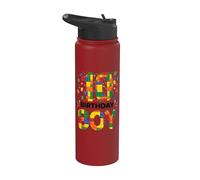 Mattone da costruzione per il decimo compleanno del ragazzo di 10 anni Stainless Steel Insulated Water Bottle