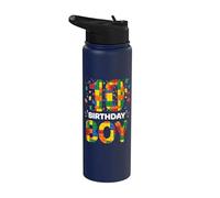 Mattone da costruzione per il decimo compleanno del ragazzo di 10 anni Stainless Steel Insulated Water Bottle