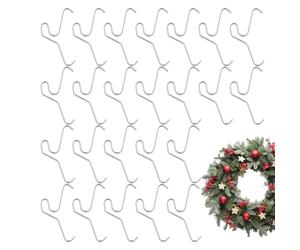 Mattone Gancio Clip | 24 Pezzi Senza Foratura Per Esterni Gancio Di Natale Per Immagini | Gancio Morsetti Muro Giarrettiera | Per Illuminazione Piante Ghirlande Immagini