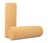 Mattone in sughero naturale per esercizi di squat e supporto posturale durante yoga, pilates, barre e allenamento funzionale del movimento (P)