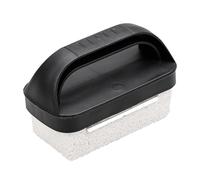 Mattone per la pulizia della griglia con parte piatta: lavello con manico resistente, pietra per la pulizia del ferro che non graffia, blocco resistente al calore, ideale per stirare, barba