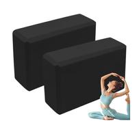Mattone per yoga, 2 blocchi di danza per stretching, in schiuma EVA, antiscivolo, per allenamento, meditazione, accovacciamento, supporto per la mano, yoga, palestra, sport, principianti e avanzati