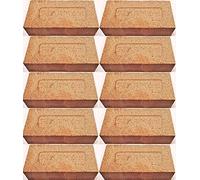 MATTONE ROSSO REFRATTARIO UNISTARA STARMAX 22X11X6 CM 10 PEZZI