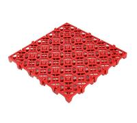 Mattonelle di collegamento del pavimento di drenaggio, progettazione di plastica di Openwork dei pp per la stanza all'aperto dell'autolavaggio e della piattaforma