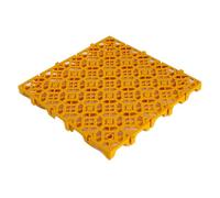 Mattonelle di collegamento del pavimento di drenaggio, progettazione di plastica di Openwork dei pp per la stanza all'aperto dell'autolavaggio e della piattaforma