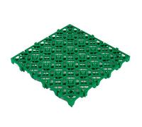 Mattonelle di collegamento del pavimento di drenaggio, progettazione di plastica di Openwork dei pp per la stanza all'aperto dell'autolavaggio e della piattaforma