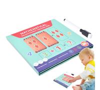 Mattonelle di frazioni risorse educative per contare i numeri | Set di frazioni magnetiche per bambini, sviluppa abilità di apprendimento, materiale scolastico e domestico