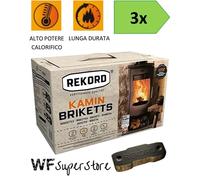 Mattonelle di Lignite - kg 30 - bricchetti mattonella carbone riscaldamento