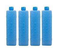 Mattonelle Refrigeranti Piccole Slim 200ml, 4 Pezzi Panetti Tavoletta Di Ghiaccio Per Borsa Frigo, Elementi Refrigeranti Per Borsa Termica, Accumulatore Di Freddo Per Il Contenitore Del Pranzo Campegg