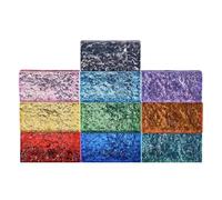 Mattoni in vetro trasparente, Mattone di vetro architettonico 20x10x5 cm Trasmissione della luce multicolore for pareti divisorie(Blue-c)