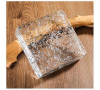 Mattoni in vetro trasparente, Mattone in Vetro Trasparente 15x15x5 cm for Partizioni E Pareti Architettoniche(Clear-e)