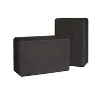 Mattoni Yoga EVA, Singoli 120 G, Blocchi Yoga Neri, 2 Pezzi
