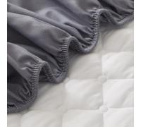 Mattress Protector Cotton Match Hoptred Mattret agisce come un foglio aderente, una coperta per letti adatti, bianco 2200x220x25cm