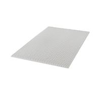 Mattress Solution Coprimaterasso in schiuma traspirante a guscio d'uovo da 5,1 cm, aggiunge comfort al materasso, Queen, bianco