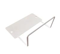 Mattress Stabilizer Iron Frame, Metal Bed Mattress Gripper, Tatami Bed Mattress Stabilizer, Easy Install Mattress Grippers, Leather Non Slip Iron Gaskets, Mattress Stabilizer for Wooden Bed, White