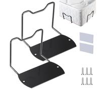 Mattress Stoppers To Prevent Sliding,Easy Frame Stoppers Matttress Holder - 2X Steadfast Comfort Mattress Retainer Bar Anti Bed Sliding, Beds Slide Stopper, Mattresss Stopper For Metal Wood Bed Frame