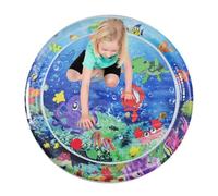 MATTURA ACQUA - GIOCHIO SENSORITORIO PER PAYMATO BABY | Baby watter gioca a per e bambini piccoli | 100x100 cm rotondo gatto e sensore wateir per cani | Interattivo Summer Waterr Pllay Ma