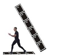 MATTURA DI AGILITÀ SADDER - ATTREZZATURA DI ALL'ALCEMPO DEL SOCCHIO | Strumento di pratica della velocità portatile per calcio, resistenza, coordinamento, allenamenti sportivi, esercitazioni cardio, e