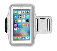 matumou Braccio impermeabile elastico in PVC Touch Sensitive Cell Phone Armband per il braccio esterno del telefono cellulare