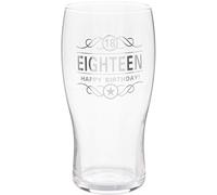 Maturi Bicchiere da birra per 18° compleanno, 570 ml