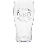 Maturi Bicchiere da birra per 40° compleanno, 570 ml