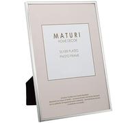 Maturi Cornice per foto placcata in argento - Bordo sottile 20 x 30 cm / A4