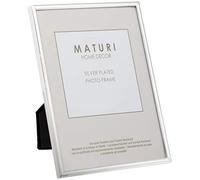 Maturi Cornice per foto placcata in argento - Bordo sottile 9 x 13 cm