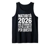 Maturità 2026 Liceo Scientifico e Classico Studenti Canotta