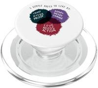 Maturità emotiva Fiducia Amore Scusa Messaggio di crescita PopSockets PopGrip per MagSafe